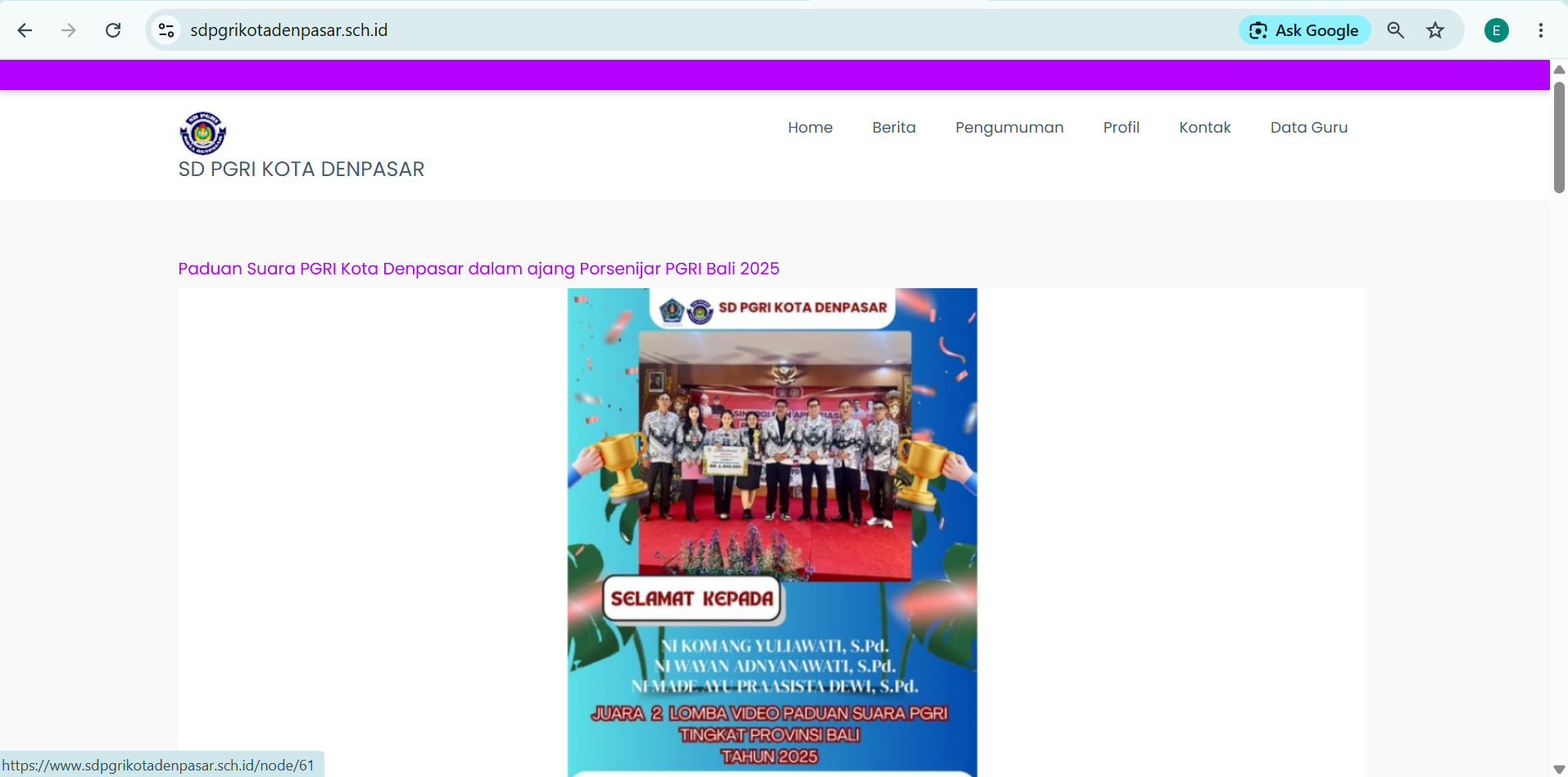 Pengumuman Penting